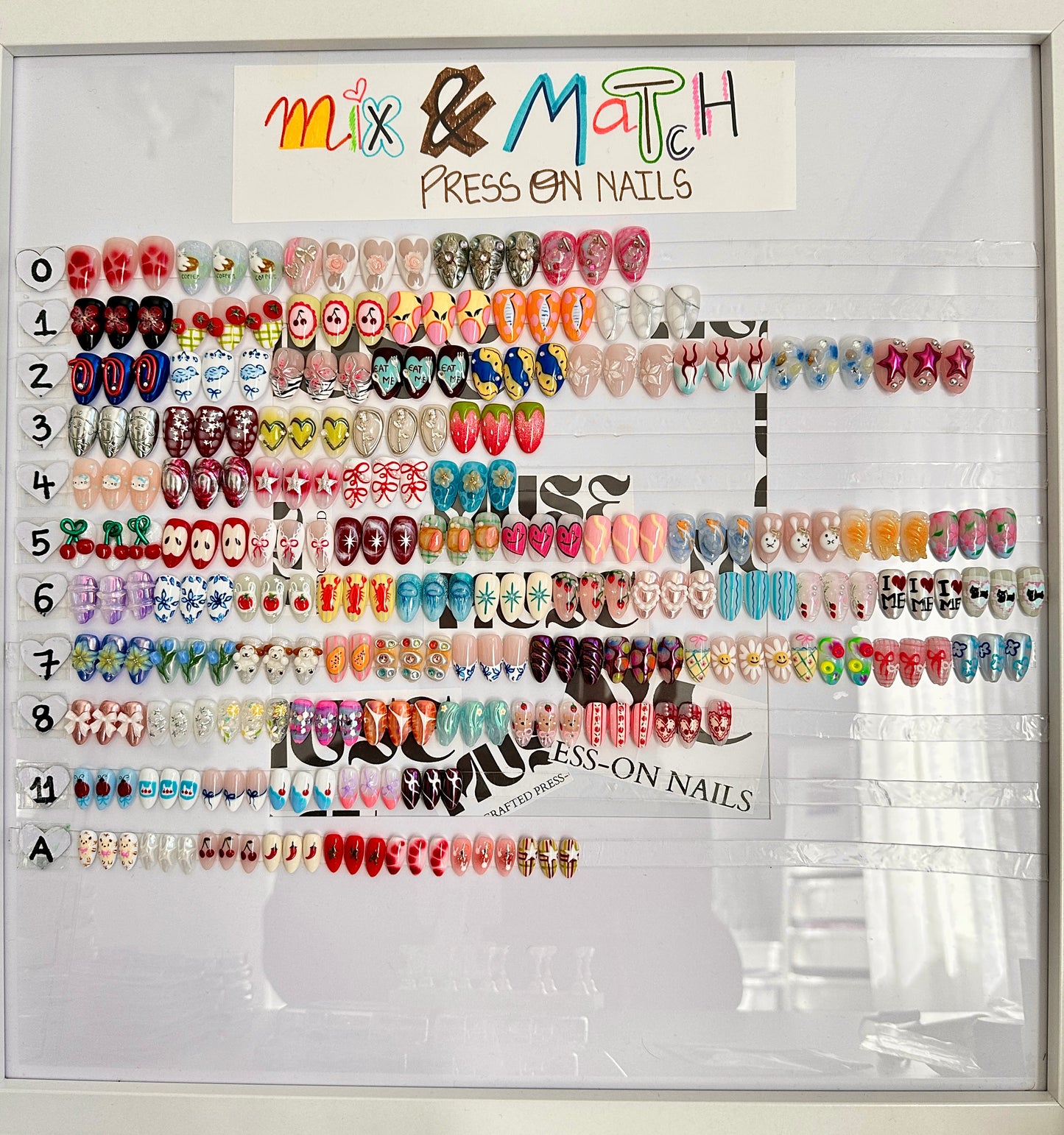 Mix&Match press-on nails