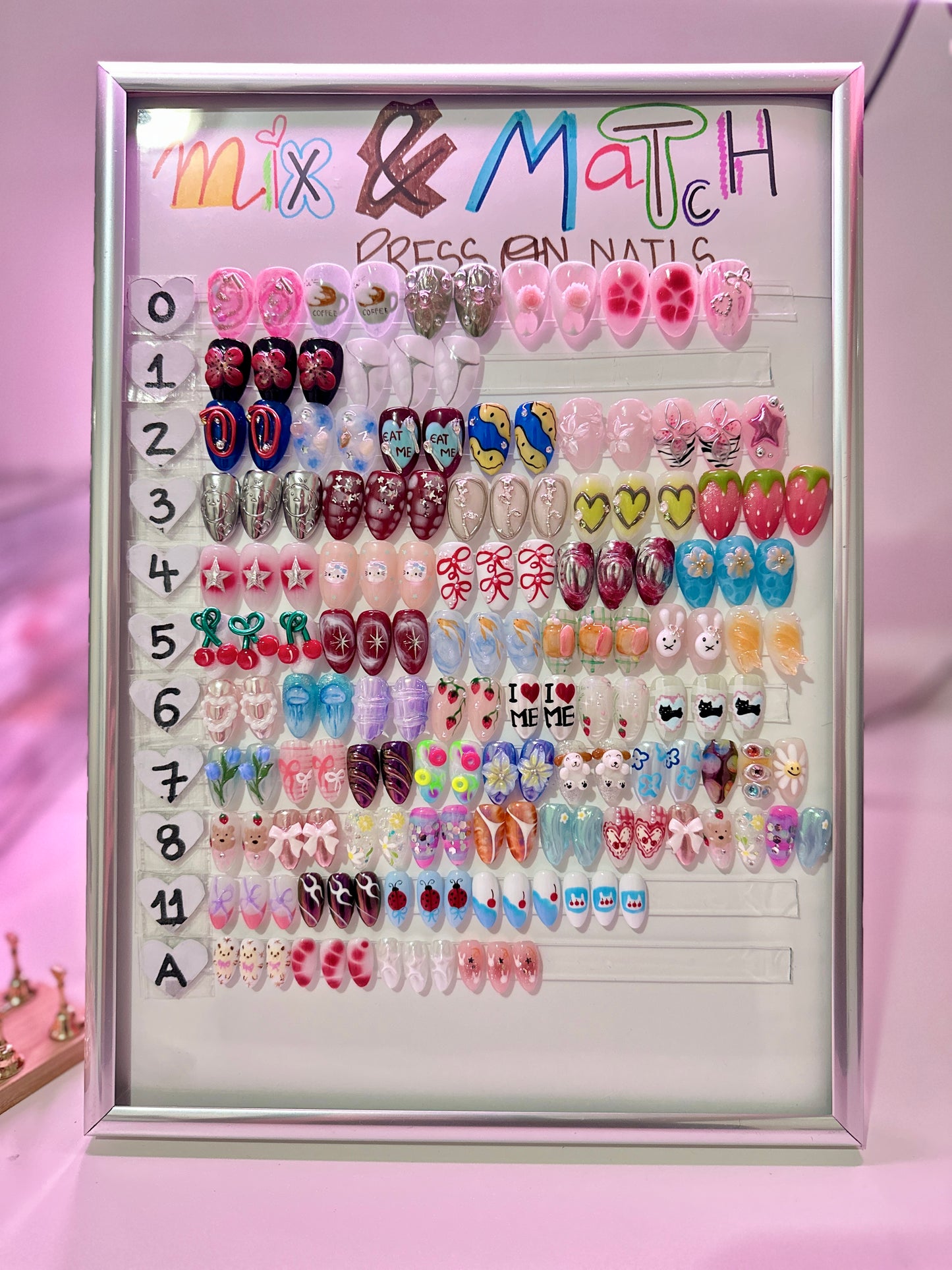 Mix&Match press-on nails