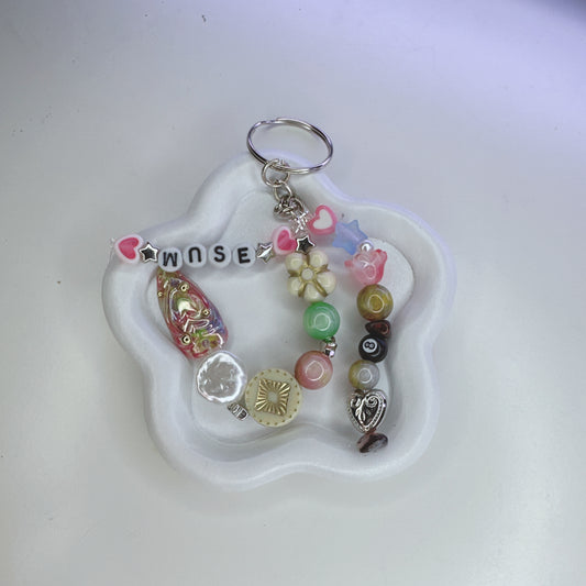 Press-On Nail Keychain