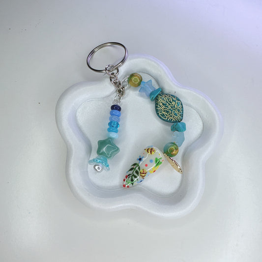 Press-On Nail Keychain